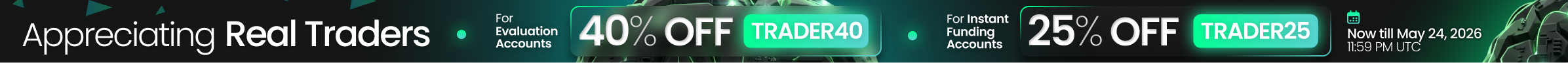 TRADER40 TRADER25 Desktop Banner